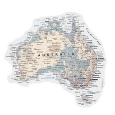 Australia Road Trip Wall Decal