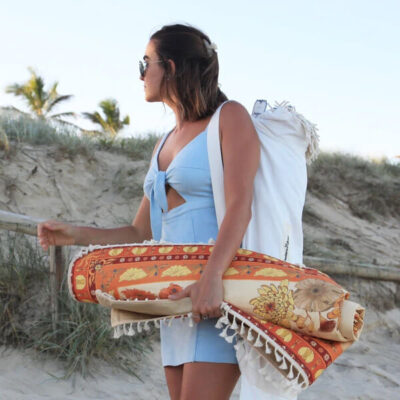The Native Flower Picnic Rug