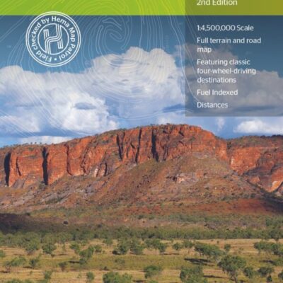 Australia Road & Terrain Map