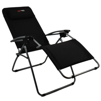 Blackwolf Reclining Lounger Chair – Jet Black