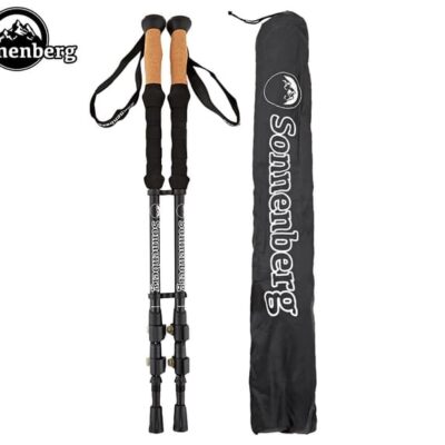 Sonnenberg Aluminium Trekking Pole Set w/ Accessories