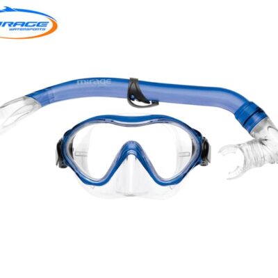 Mirage Junior Goby Mask & Snorkel Set – Blue