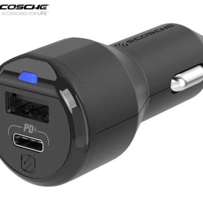 Scosche PowerVolt Power Delivery USB-C / USB-A Fast Charger For Cars