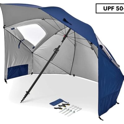 Sport-Brella 1.38m Portable Umbrella – Blue