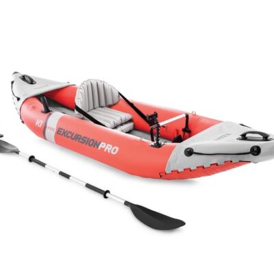 Intex Fishing Excursion Pro K1 Kayak w/ Aluminium Oar
