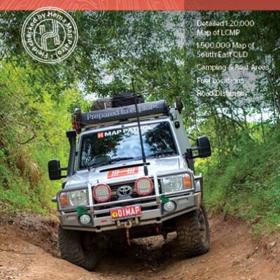 South East Queensland featuring Landcruiser Mountain Park Map