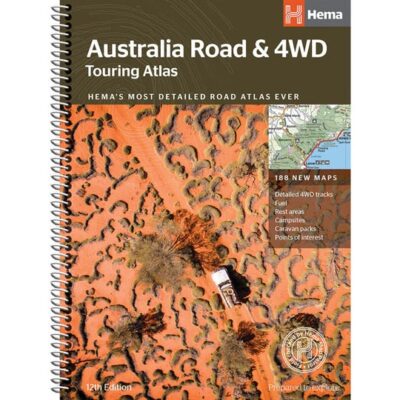 Australia Road & 4WD Touring Atlas – 215 x 297mm