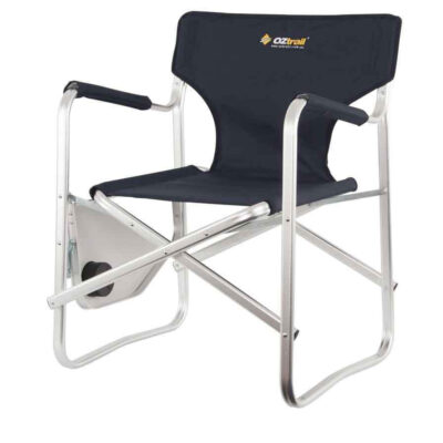 OZtrail Directors Studio Chair with Side Table