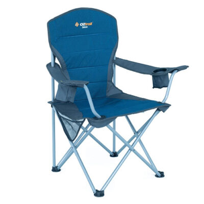 Oztrail Deluxe Arm Chair – Blue
