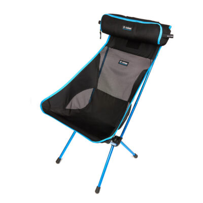 Helinox Sunset Chair – Black with Blue Frame