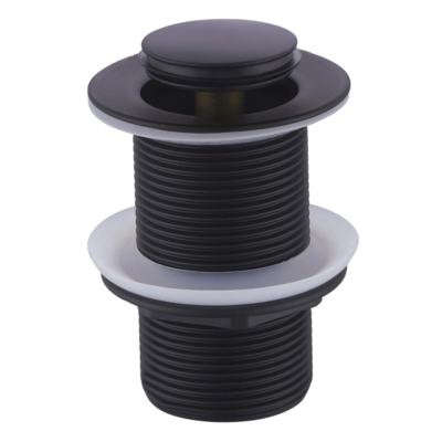NCE Black Pop Up Waste Plug