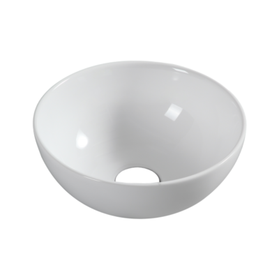 NCE 280mm White Ceramic Round Basin