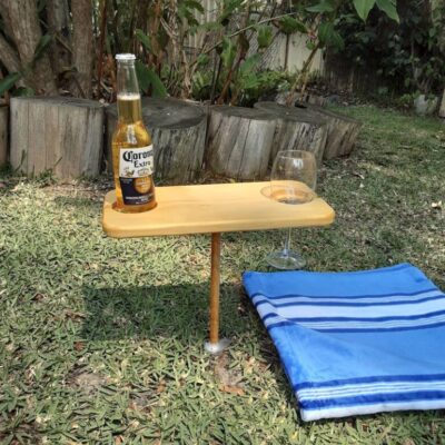 Mini Portable Wine and Beer Table