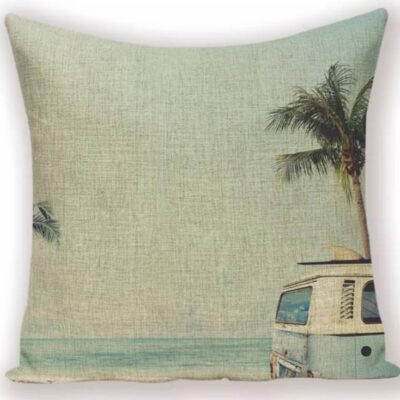 Island Life Linen Cushion Cover