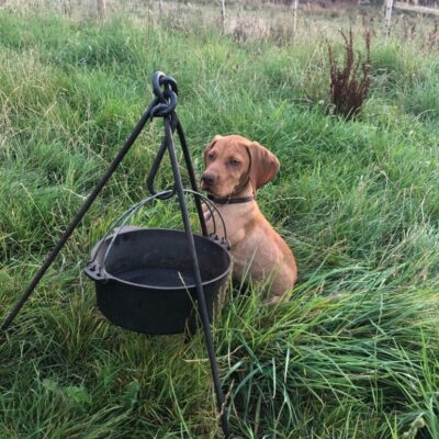 Hand made Camping tripod