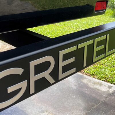 Caravan Name Signs – Just like boat names but for Caravans