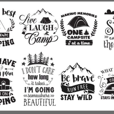 Camping Decals