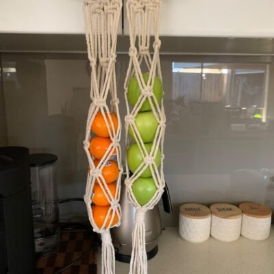 Macrame Fruit & Vegetable Sleeves