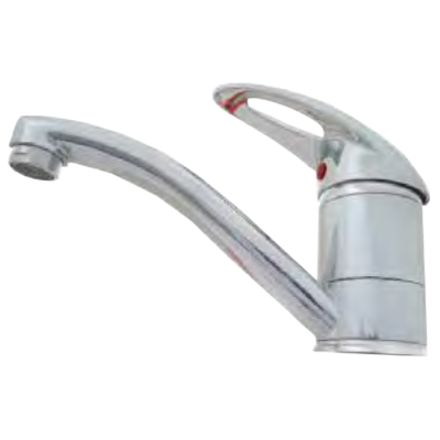 NCE Short 150mm Flick Mixer Tap