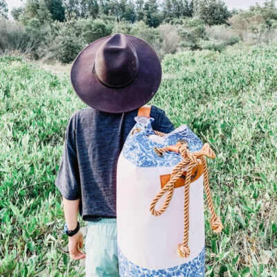 Boho Sleeping Bag – BLUE