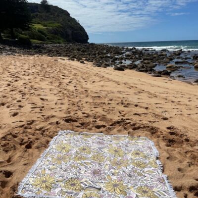 Wildflower Fields Sand Free Blanket