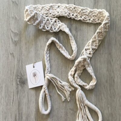 I’ll Carry You – Macramé Blanket Strap