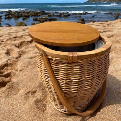 The Wanderer Rattan Picnic Basket