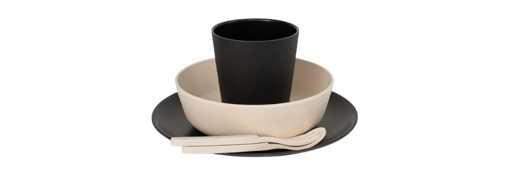 Bobo&Boo Bamboo Dinnerware Set
