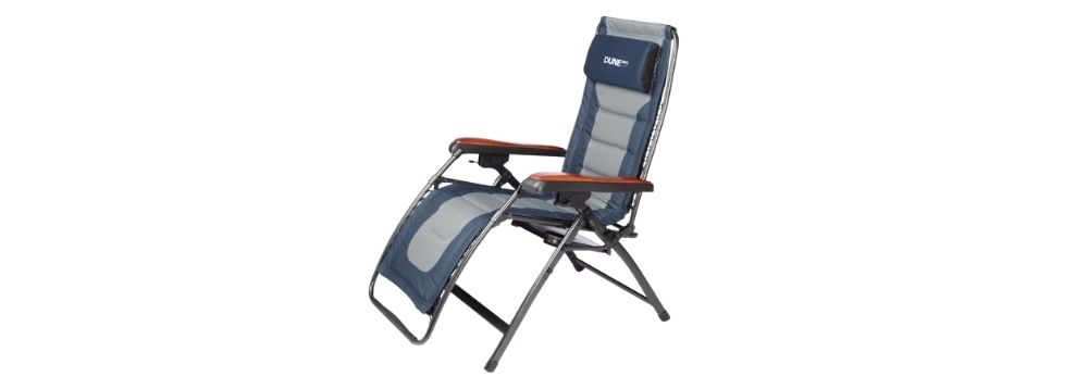 Dune 4WD Deluxe Lounge Recliner Camping Chair