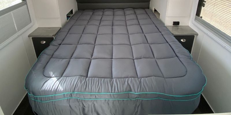 Ecoluxe Travel Decor Caravan Mattress Topper