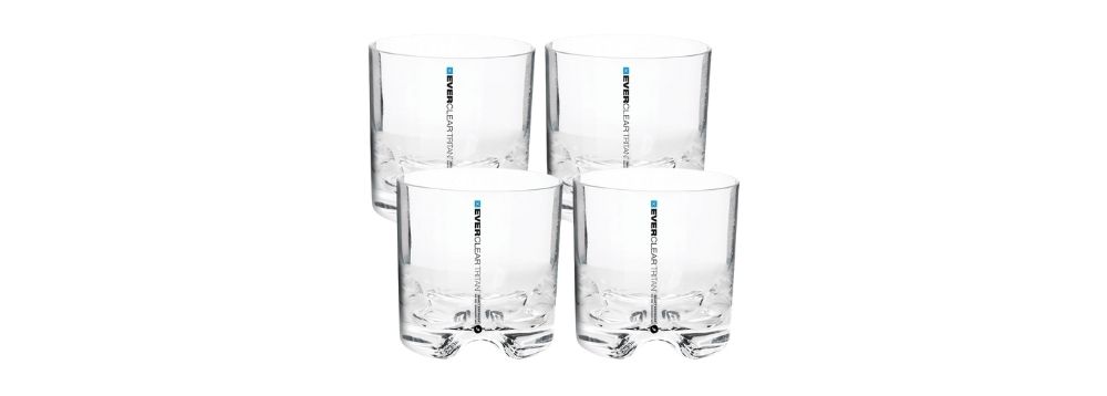 Everclear Tritan Tumbler 350ml 4 Pack