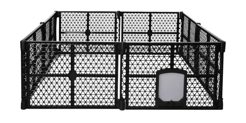 Folding Plastic Exercise Enclosure