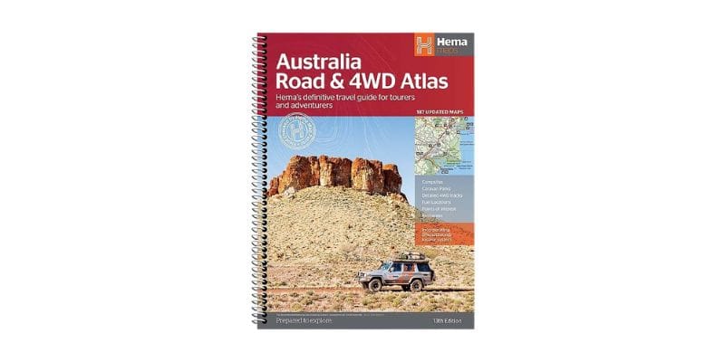 Hema Maps Australia Road and 4WD Atlas