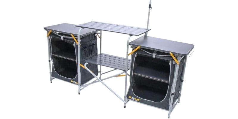 OZtrail Double Pantry Foldable Kitchen Unit