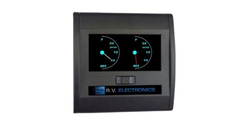 RV Electronics Double Tank LCD Water Tank Gauge