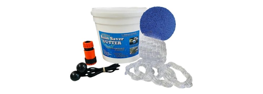 Rain Saver Gutter Kit with Leaf Guard