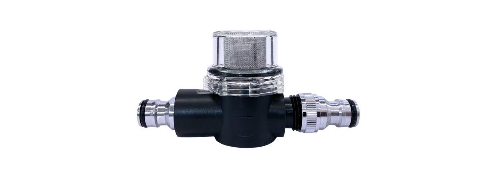 WOMO Inline Pre Filter with Quick Hose Connections