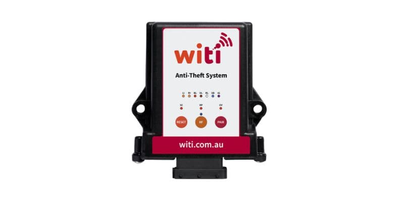 WiTi Anti-Theft System with Intrusion Detection