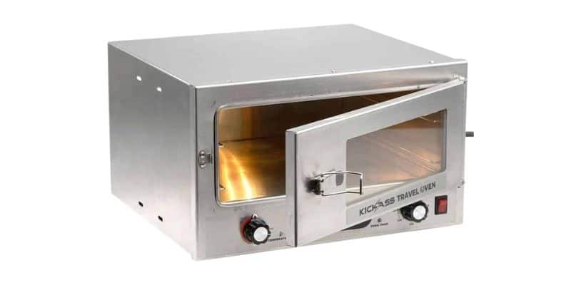 KickAss 12V 130W Portable Travel Oven + Tray Bundle
