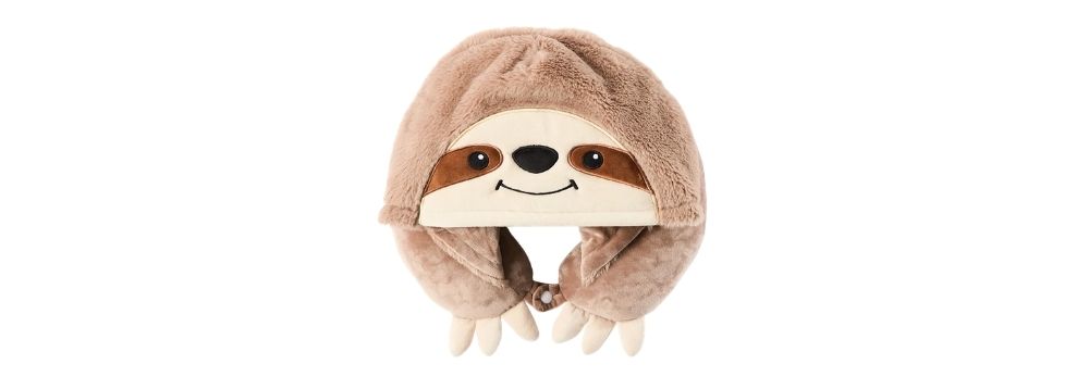Kids Travel Pillow with Hood
