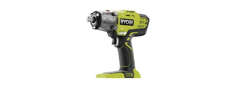 Ryobi 18V ONE+ 3 Speed Half Inch Impact Wrench