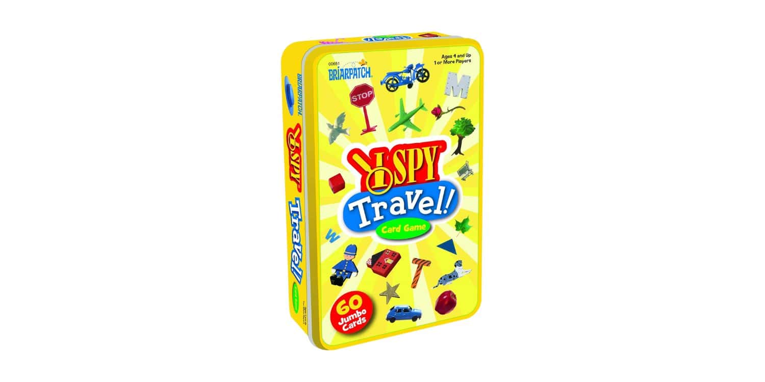 University Games Spy Travel Card Game in Tin
