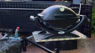 Product Review: BBQ Arm For Caravanning & Camping