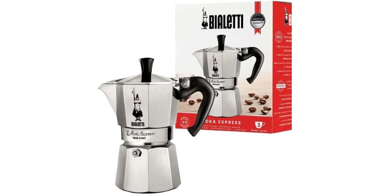 Bialetti Moka Express (3-Cup or 6-Cup)