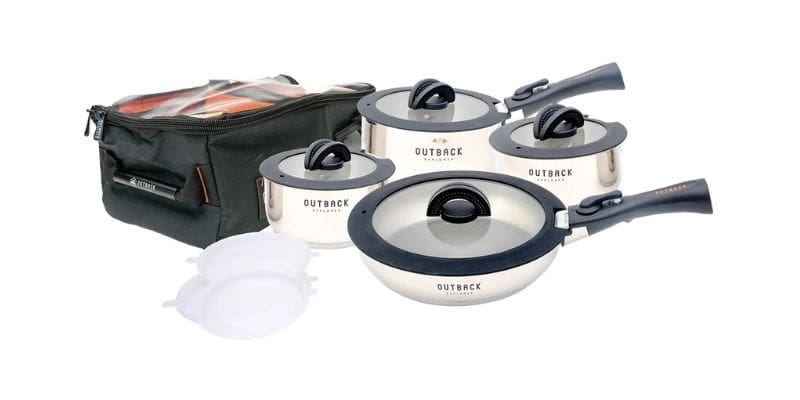 Outback Explorer Smart Storage Stainless Steel Pots
