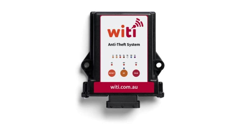 WiTi Anti-Theft System with Intrusion Detection