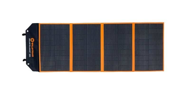 Wildtrak 160W Folding Solar Blanket