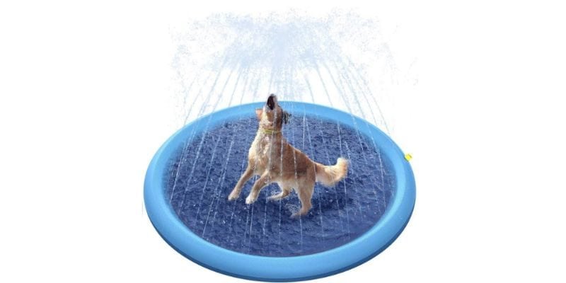 Dog Sprinkler Splash Mat