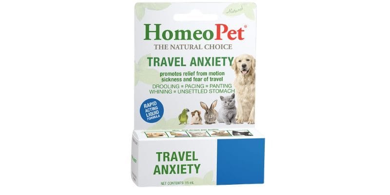 HomeoPet Travel Anxiety & Motion Sickness Drops