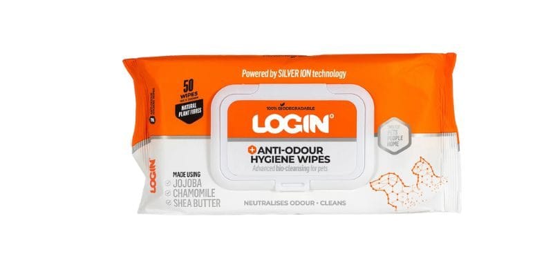 LOGIN Anti-Odour Hygiene Wipes (50pc)
